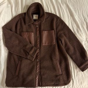 Abercrombie Sherpa Shirt Jacket